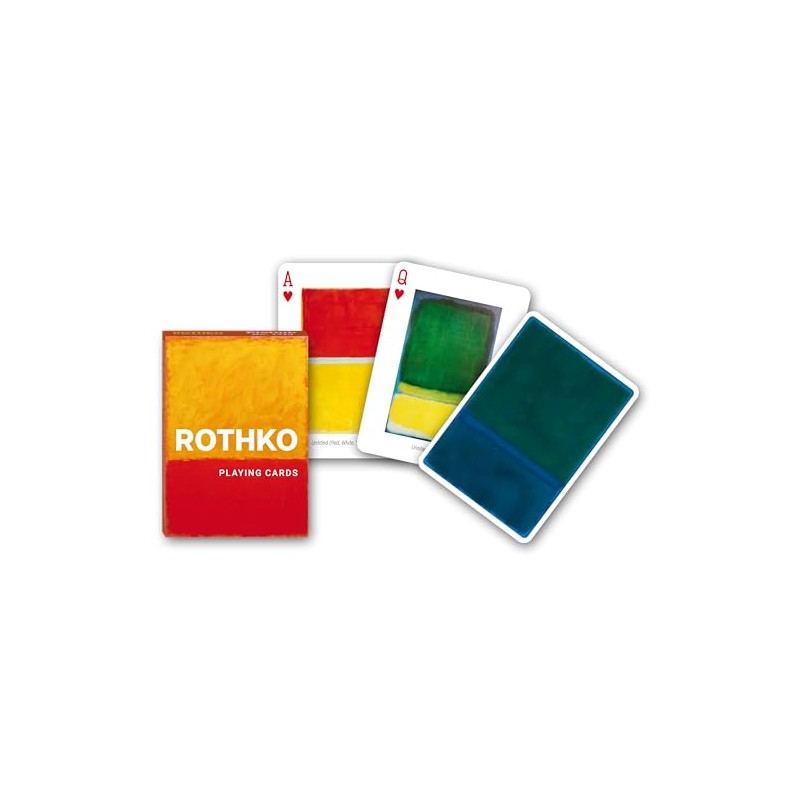 Piatnik 171314 Rothko Card Game 55 Sheets [Multiple Colours]