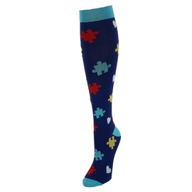 Think Medical Nurse 10-14mmHG Premium Soft Compression Socks (Autism)