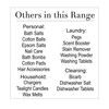 Purely Home Minimalist Range Medium 11cm Razor Blades Storage Canister