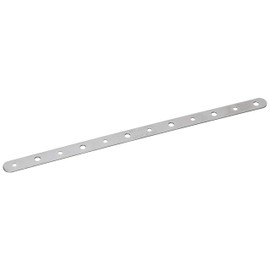 MYST 5207 Stainless Steel Mounting Hardware, Silver Color, Width 0.6 x Length 11.8 x Thickness 0.08 inches (15 x 300 x 2 mm) for DIY