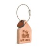 Thankgoods Keyring House My Home is my Castle, wood