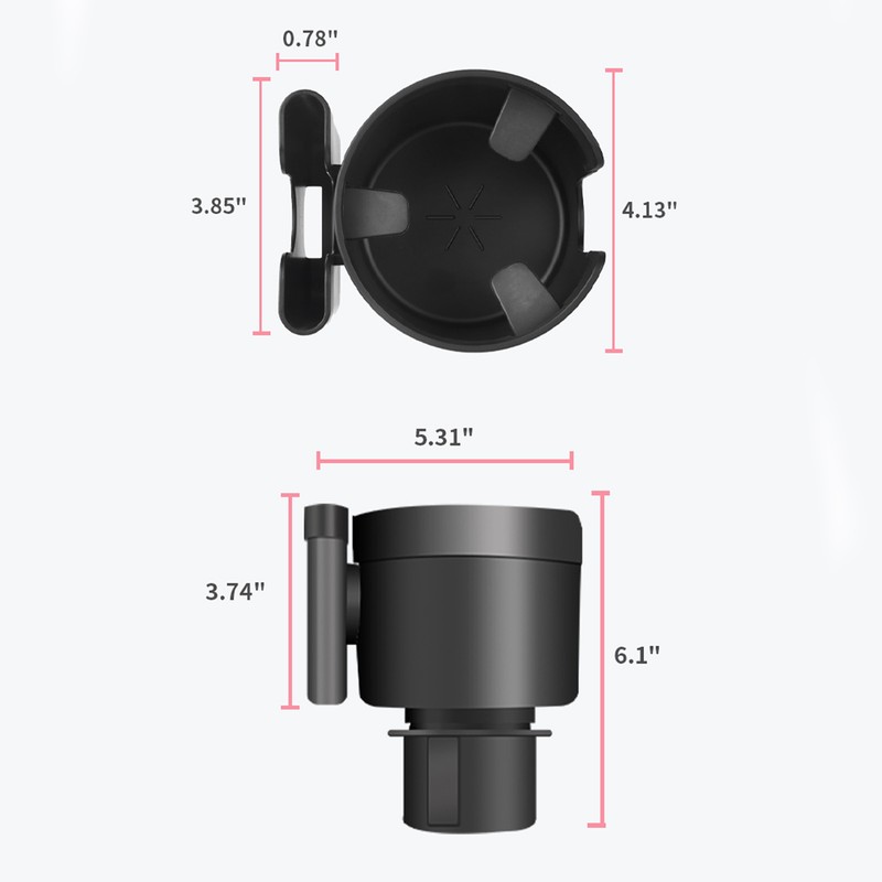 Car Cup Holder with Phone Holder Car Cup Holder Expander