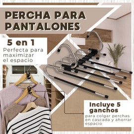 Hosenbügel, 5-in-1, Hosenbügel, Hosenbügel, platzsparende Hosenbügel, platzsparende Hosenbügel, platzsparende Kleiderbügel (2)