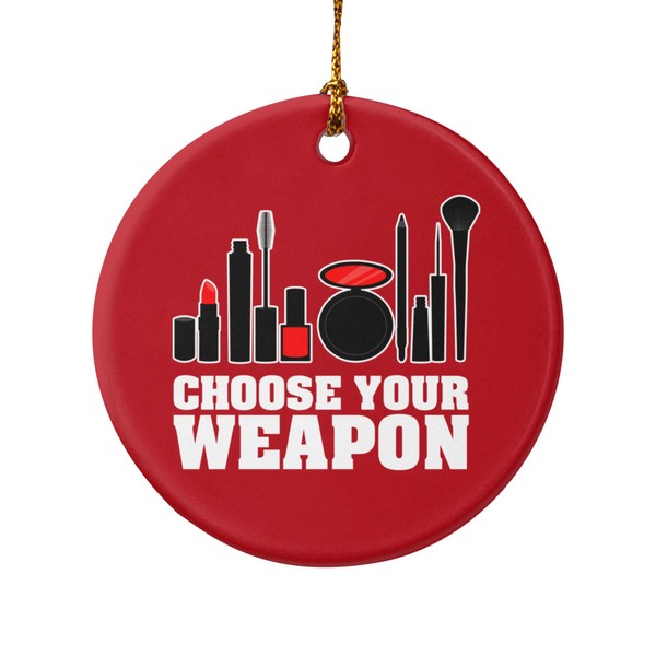 GRAPHICS & MORE Choose Your Weapon Makeup Lipstick Eyeliner Brush