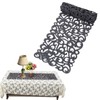ieron Rectangle Hollow Felt Table Runner Tablecloth Mats Placemats Felt