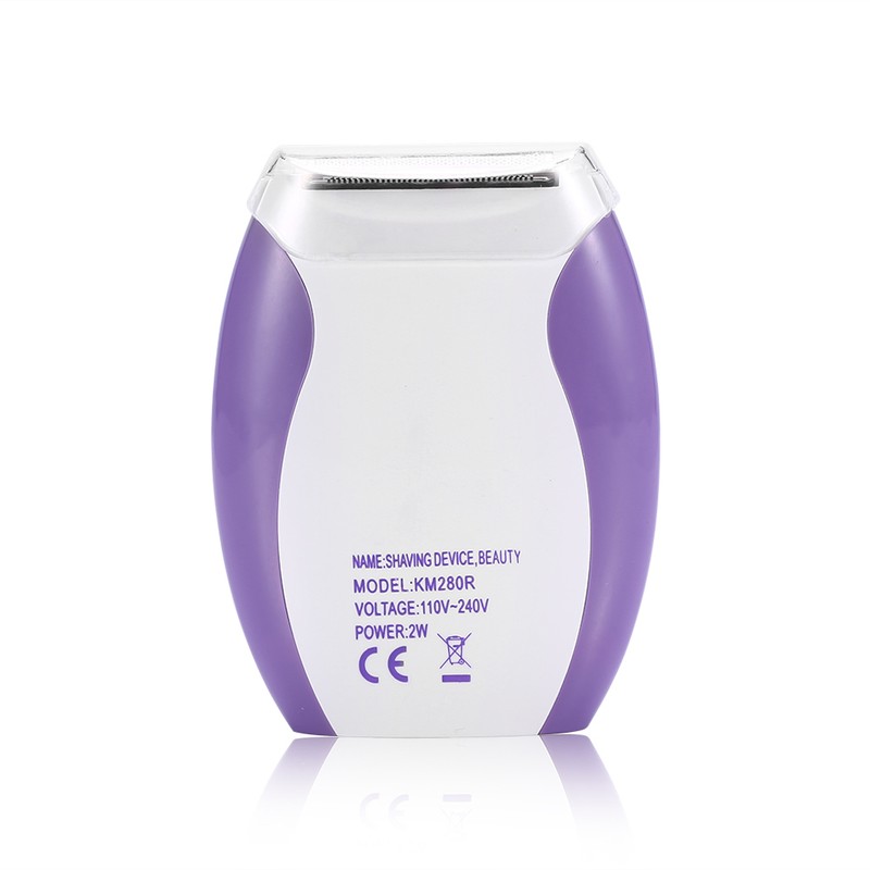 KEMEI Women Rechargeable Hair Removal Lady Electric Body Epilator Leg