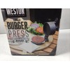 Weston Commerical Non-Stick Single Hamburger Burger Press Round Patty Maker