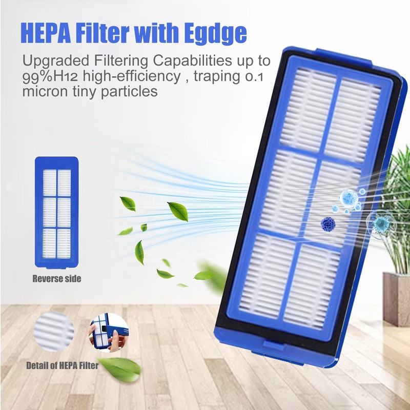 Detetap 6 Pcs Replacement HEPA Filters for Eufy 11S Max
