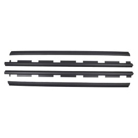 Roneeson Front Inner and Outside Door Window Belt Weatherstrip Molding Seal for Chevy GMC C1500 K1500 1988-99, C2500 K2500 K3500 1988-00, C3500 1988-02, Suburban 1992-99, Tahoe 1995-00, Yukon 1992-00