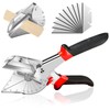 ExcellaElite Mitre Shears, Adjustable 45 to 135 Degree Multi Angle