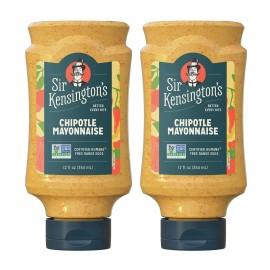Sir Kensington's 12oz Chipotle Mayo Non GMO Condiment Pack of 2