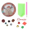 Rhinestone Painting Christmas Cute Elk Pendant DIY Relaxing Ornaments for
