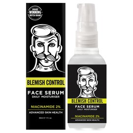 BARBER PRO Blemish Control Face Serum 30 ml | Mens Face Cream | Face Moisturiser & Antioxidant | Mens Skincare