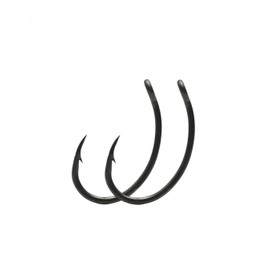 Curve Shank Micro Barbed Carp Fishing Hooks, Teflon Coated, Pack of 20, Carp Terminal Tackle (Size 8)