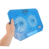 TEHAUX Adjustable Laptop Cooling Pad with Silent Fans Ergonomic Portable