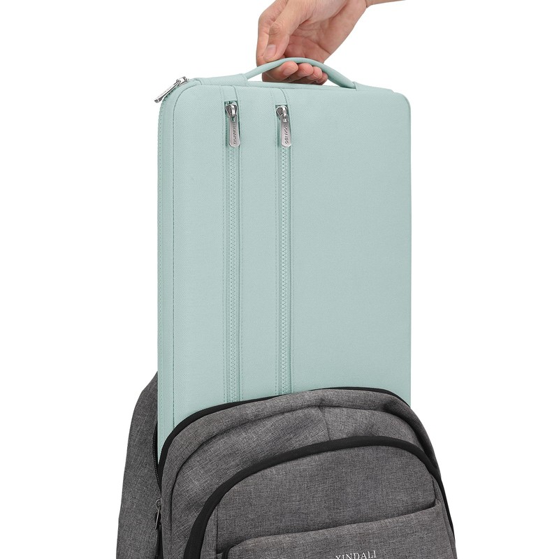 DOMISO 14 inch Laptop Sleeve Carring Case Cover with Handle