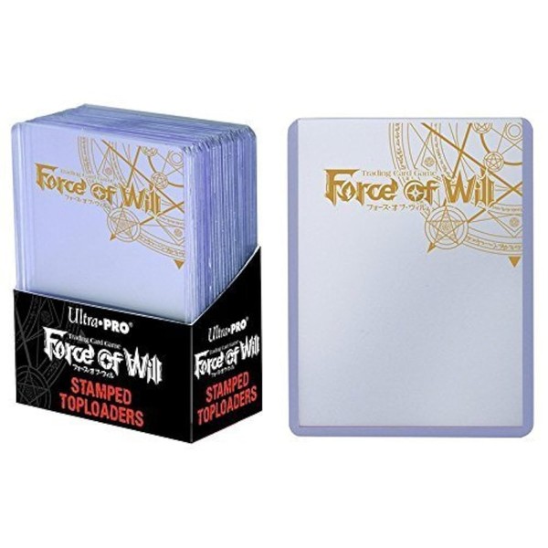 Ultra Pro Force of Will: Stamped Toploaders