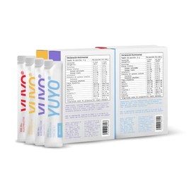 Yuyo Electrolitos | 40 Sobres de Electrolitos en Polvo con Creatina