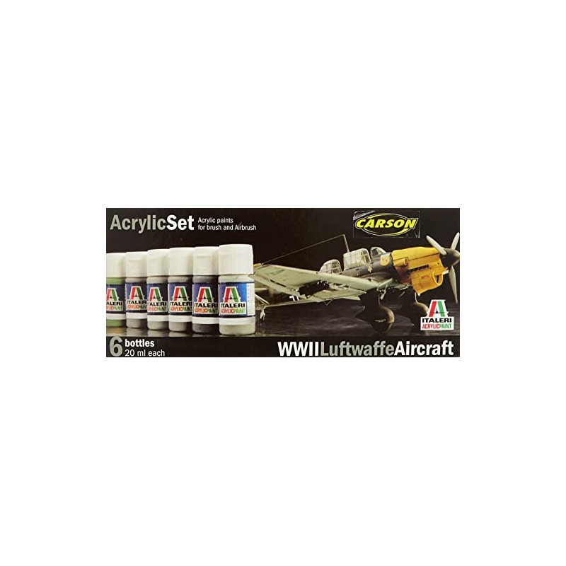 Italeri 510000436 Acrylic Set WWII Luftwaffe aircraft