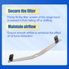 SR169016 Range Hood Filter Spring Kit Replacement for Broan, Nutone,