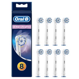 Oral-B Sensi Ultrathin Replacement Toothbrush Head, Pack of 8 Counts, Mailbox Sized Pack
