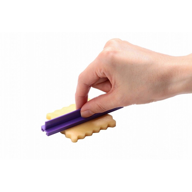 タイガークラウン クッキー型 黄 125×40×200mm ミニミニクッキースタンプI ABS樹脂 抜型 押し型 ケース付 1744