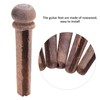 Guitar Bridge Pins Rosewood for Gibson/ Martin/Yamaha Acoustic Folk Guitars
