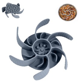 YanBous Anti-sling bowl insert for dogs and cats, with suction cups, slow feeding bowl made of silica gel, reduces overeating, improves digestion, cuttable, non-slip (without bowl)