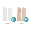 GlovesDEPO Women's Arm Cover, Cool Feeling, Palm Mesh, Short, Fingerless,