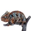 Chameleon Statue Sculpture Resin Chameleon Wild Animal Figurine Ornament for