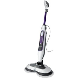 Shark S8201 Steam & Scrub with Steam Blaster Technology All-in-One Hard Floor Steam Mop with 3 Steam Modes & LED Headlights, Purple (Renewed)