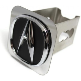 Au-Tomotive Gold, INC. Acura OEM Style 3D Chrome Logo Tow Hitch Cover Plug