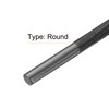 sourcing map 3pcs Chainsaw File 5/32"(4mm) Chrome Steel Double Cut