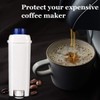 2 PACKS DLSC002 Water Filter Compatible with DeLonghi Coffee Machines