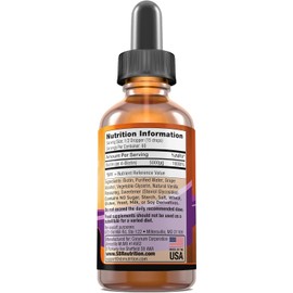 MAX ABSORPTION, Biotin Liquid Drops, 5000mcg of Biotin Per Serving, 60 servings, No Artificial Preservatives, Vegan Friendly, Supports Healthy Hair, Strengthens Nails and Improves Skin Health