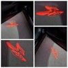 JUNMEI Door Lights Logo Projector Puddle Lights Ultra-Bright Welcome Step