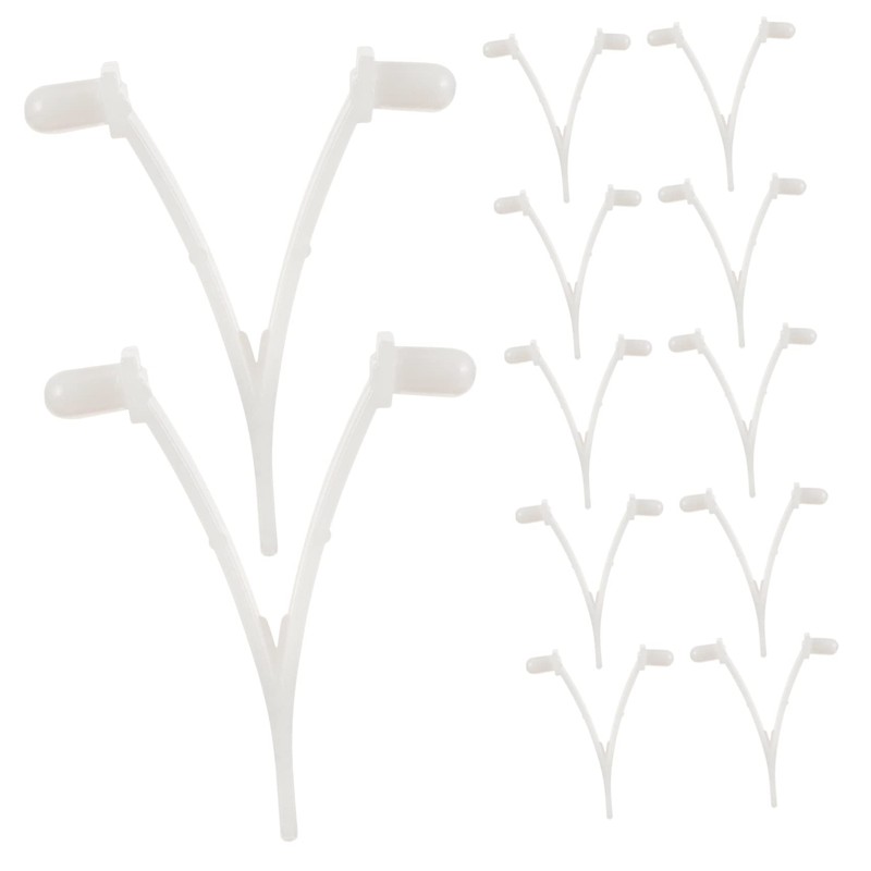 Kisangel 24pcs Clips for Pool Cleaning Attachments Replacement for Skimmer