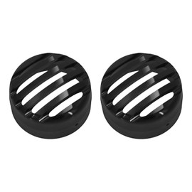 HDBUBALUS Grill Turn Signal Lens Aluminium Front Turn Signal Bezel Covers Fit for Harley Sportster XL 883 Super Low XL883L Nightster XL1200N 1992-2020