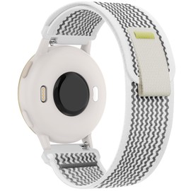 Koazon Trail Loop Nylon 20mm Watch Bands Compatible with Garmin Forerunner 55/165/Vivoactive 5,Soft Breathable Adjustable Sports Replacement Strap for Garmin Venu Sq 2/Sq/Venu Men Women