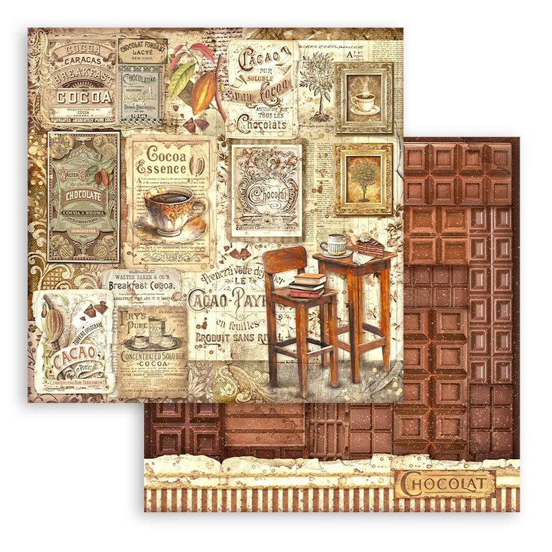 Stamperia Scrapbooking Pad 10 fogli cm 30,5 x 30,5 (12"