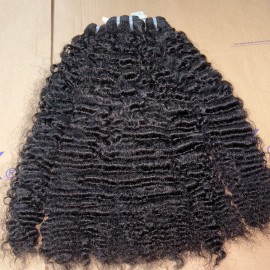 Pixie Curly Raw Human Hair Unprocessed Vietnamese Raw Burmese Curly Indian Curly Human Hair Bundle Loose Curly Fumi Bouncy Curlycolor: Kinky Burmese 1, Stretched Length: 16 Inches