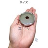 Wumio Wheel Center Cap, 2.4 inches (60 mm), Silver, 1