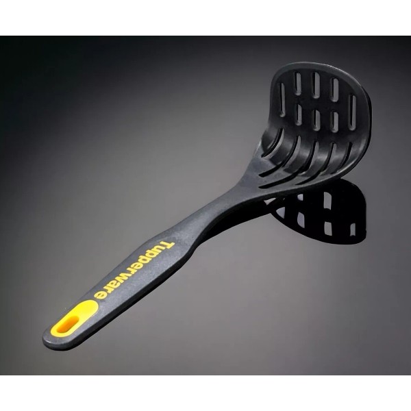Tupperware PRO Potato Masher Black Cooking Serving Utensil New