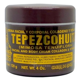 Crema De Tepezcohuite Para La Noche 120 Grs