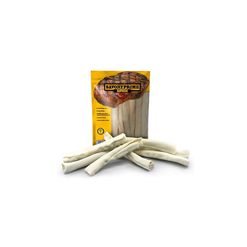 Savory Prime 7-Pack Rolls, Mini, White, All Breed Sizes (49627130)