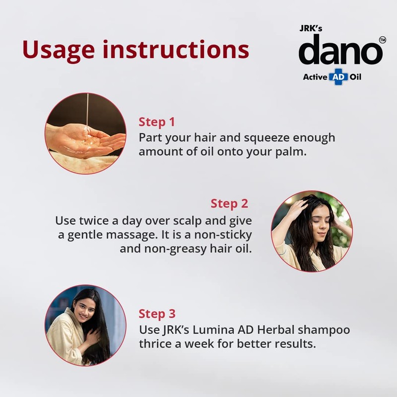 Dano Anti Dandruff Treatment For Itchy Flaky Scalp Hair fall