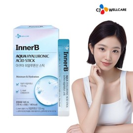CJ Wellcare InnerB Hyaluronic Acid Stick 1 Box / 이너비 히알루론산 스틱 1박스