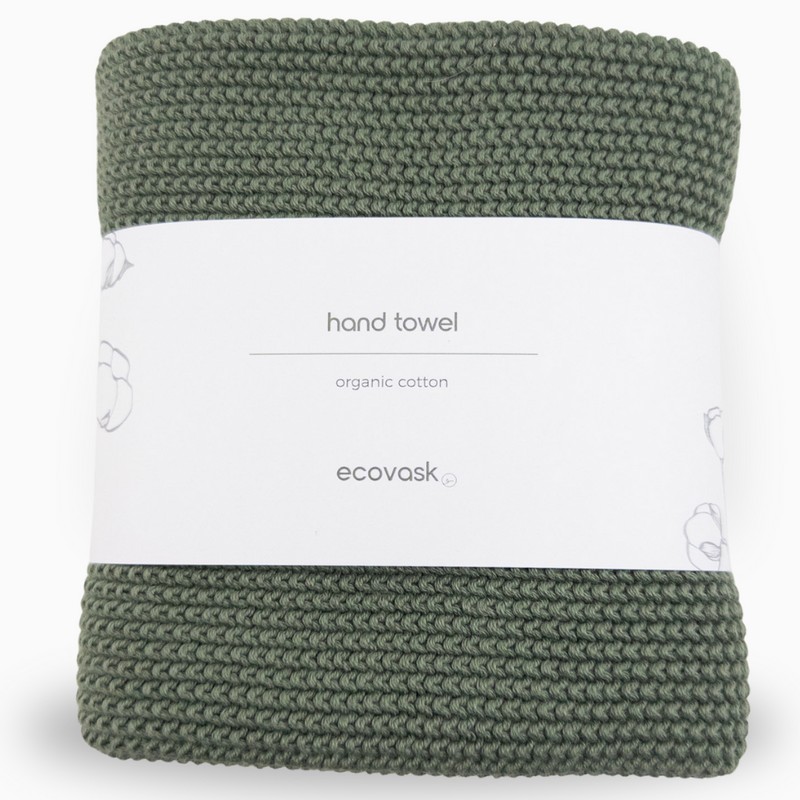 Ecovask Hand Towel Single Organic Cotton, Tasman