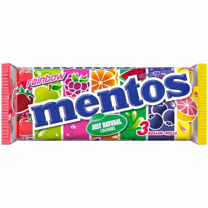 usy Bundle for Mentos Rainbow (3 x 38 g pack)