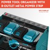 Veitorld Power Tool Organizer with Charging Station, Heavy Duty Modular